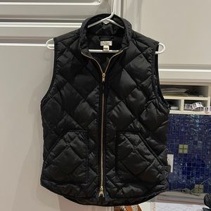 J crew down/feather vest